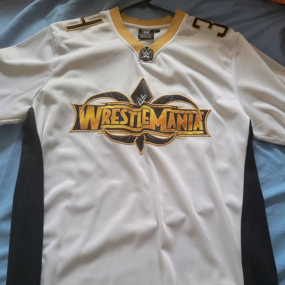 Men wrestlemania jersey